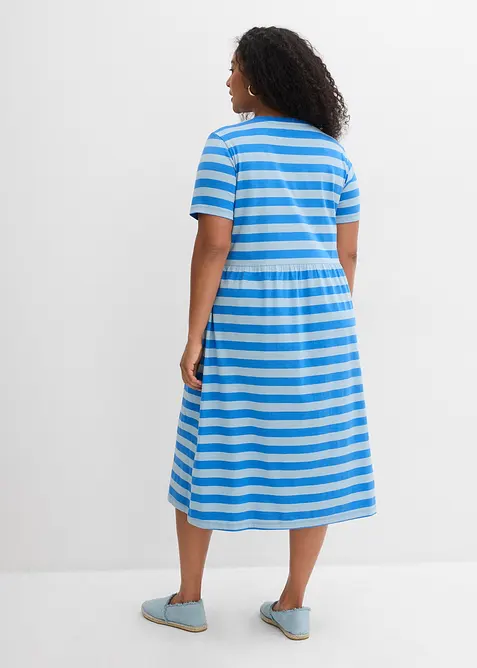 Jerseykjole i &oslash;kologisk bomull, bonprix