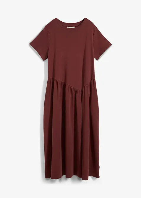 Jerseykjole i &oslash;kologisk bomull, bonprix