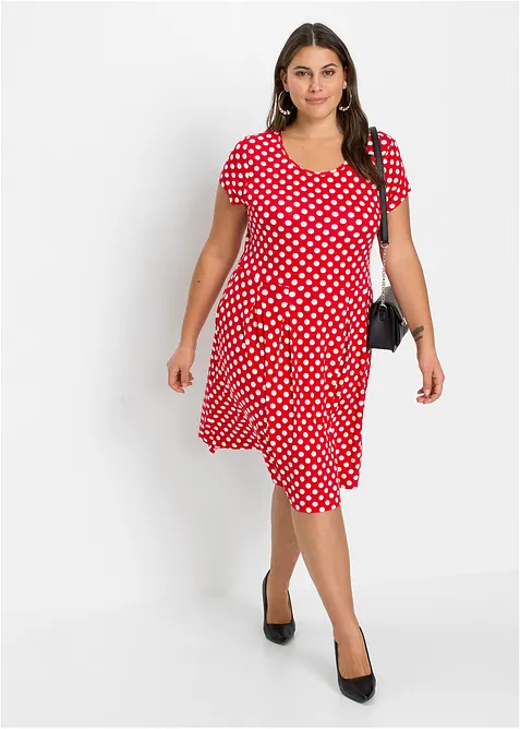 Jerseykjole i viskosemiks, bonprix