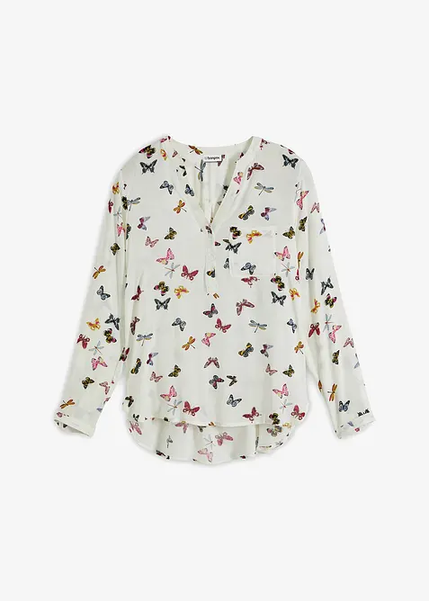 Bluse i lett viskose, bonprix