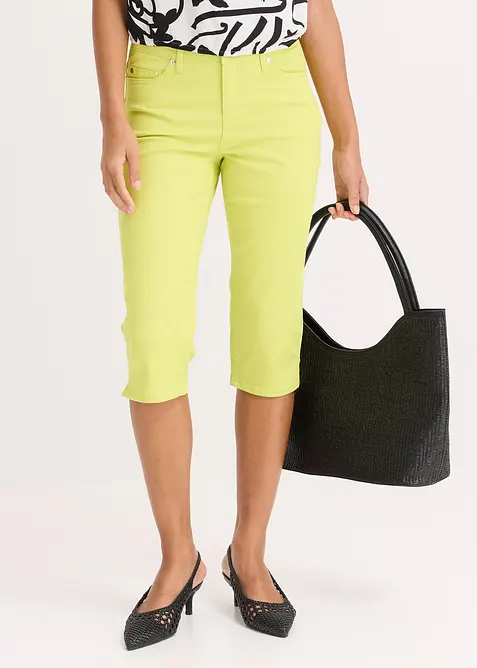 Capribukse med komfortlinning, bonprix