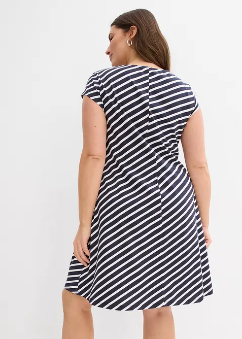 Jerseykjole i innsvingt modell, bonprix