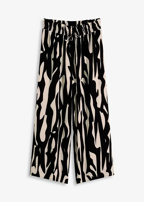 Strandbukse i lett viskose, bonprix