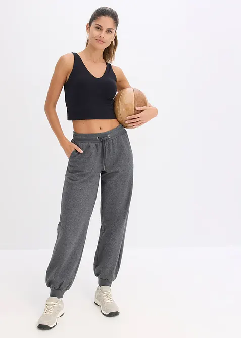 Joggebukse med elastisk linning, bonprix