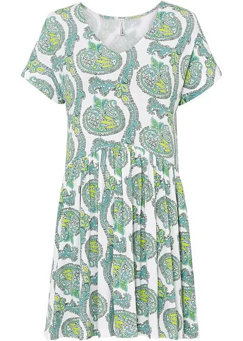 Trikotkjole i lett viskose med elastan, bonprix