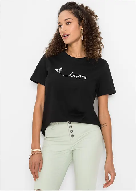 T-skjorte i 100% bomull, bonprix