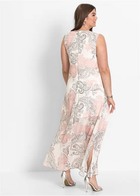 Lang chiffonkjole, bonprix