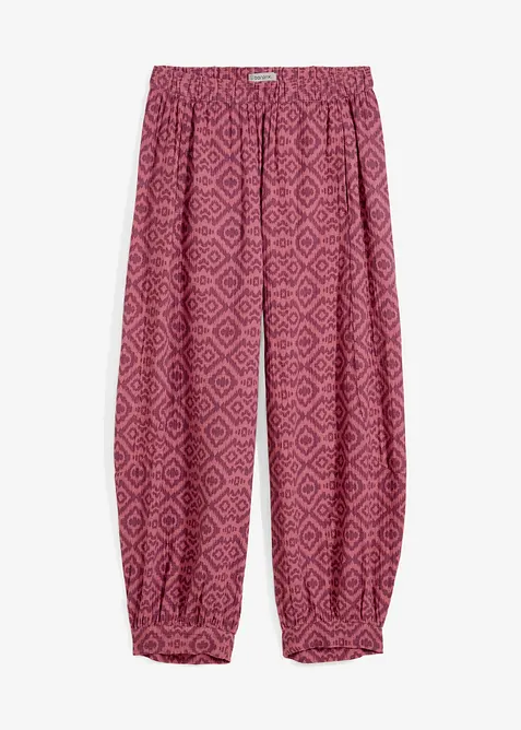 Haremsbukse i 100% bomull, bonprix