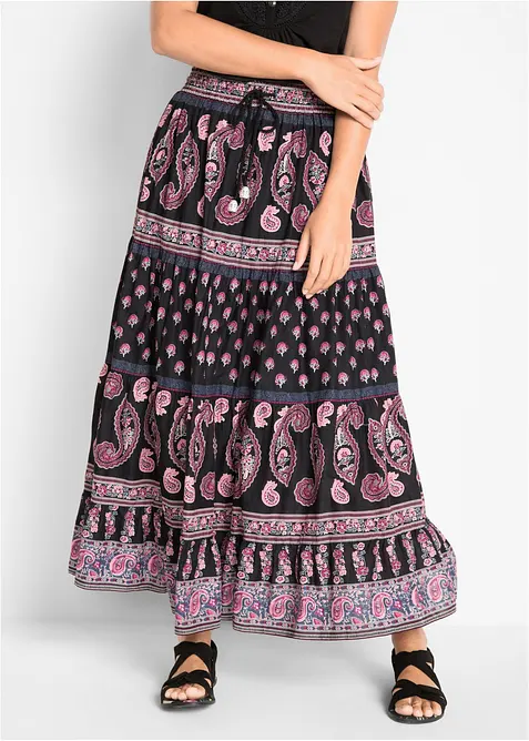 Maxiskj&oslash;rt i 100% bomull, bonprix