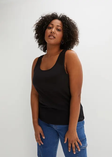 Singlet i bomull, bonprix