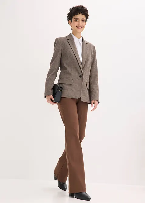 Bukse med stretch, Bootcut, bonprix