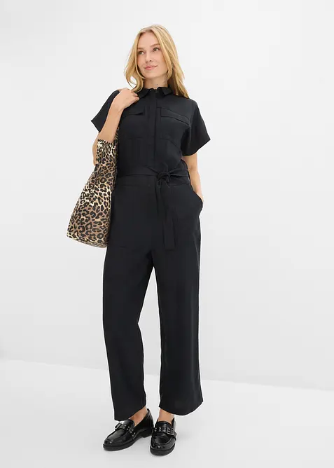 Jumpsuit av lett lyocell, bonprix