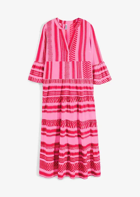 Maxikjole i lett viskose, bonprix