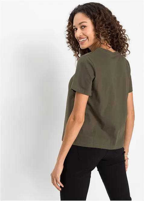 T-skjorte i 100% bomull, bonprix