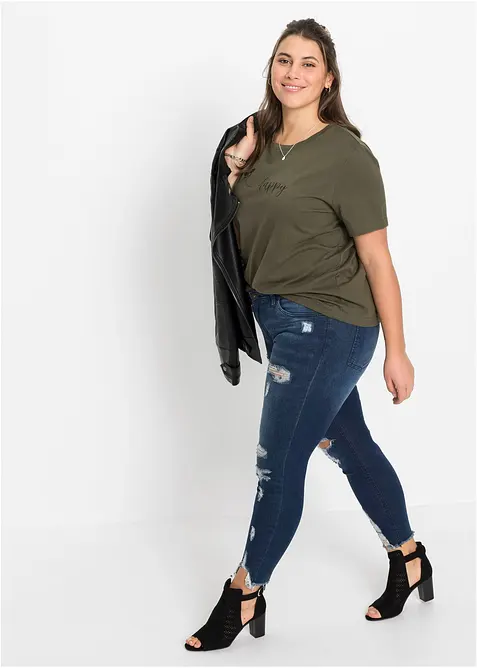 T-skjorte i 100% bomull, bonprix