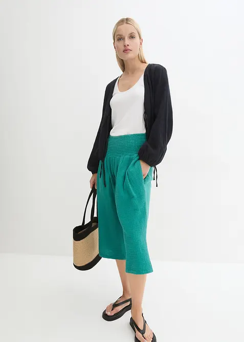 Bolero i musselin, bonprix