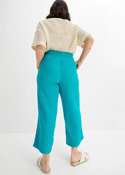 Culottes i bomullsmusselin, bonprix