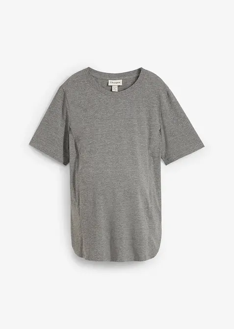 Mammatopp med &oslash;kologisk bomull og diskret ammefunksjon, bonprix