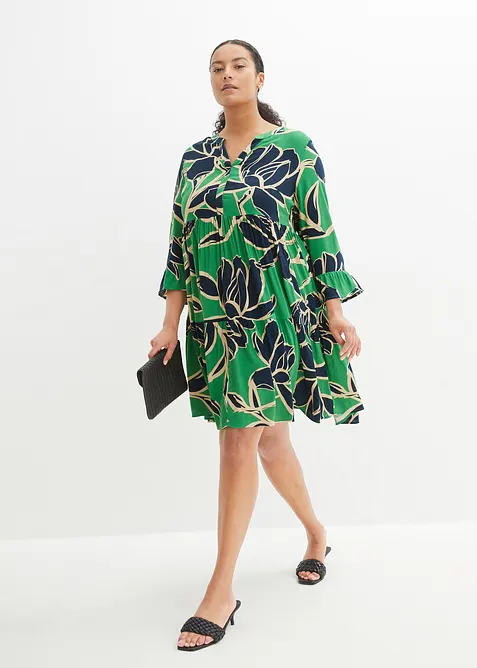 Tunikakjole i lett viskose, bonprix