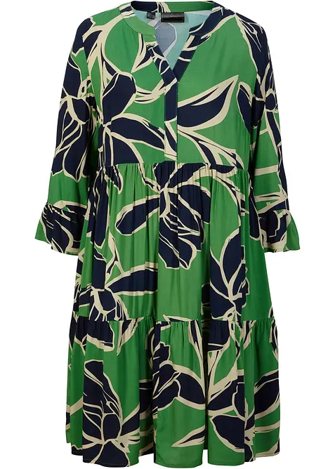 Tunikakjole i lett viskose, bonprix