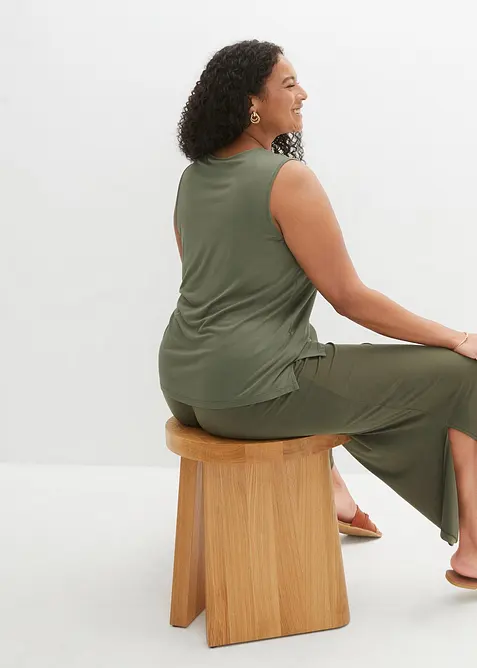 Topp med sl&oslash;yfe, bonprix