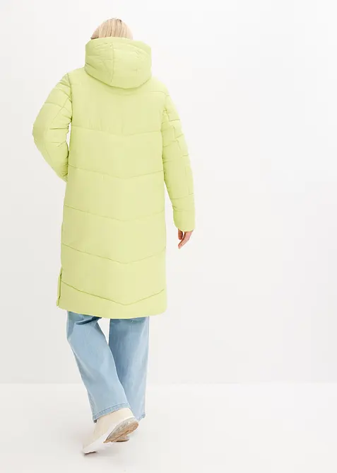 Vattert k&aring;pe med teddyf&ocirc;r i hetten, bonprix