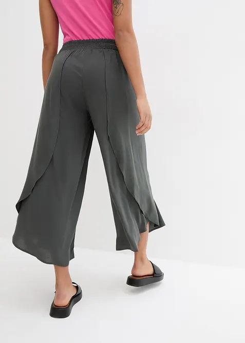 Legglang culotte av myk viskose, bonprix