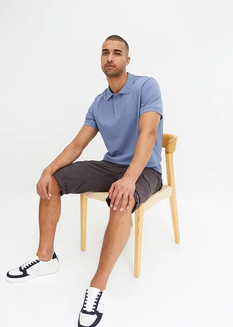 Cargo-bermudashorts i 100% bomull, Regular Fit, bonprix
