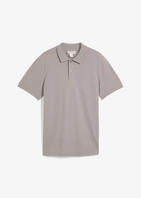 Pik&eacute;-poloskjorte i 100% &oslash;kologisk bomull, bonprix