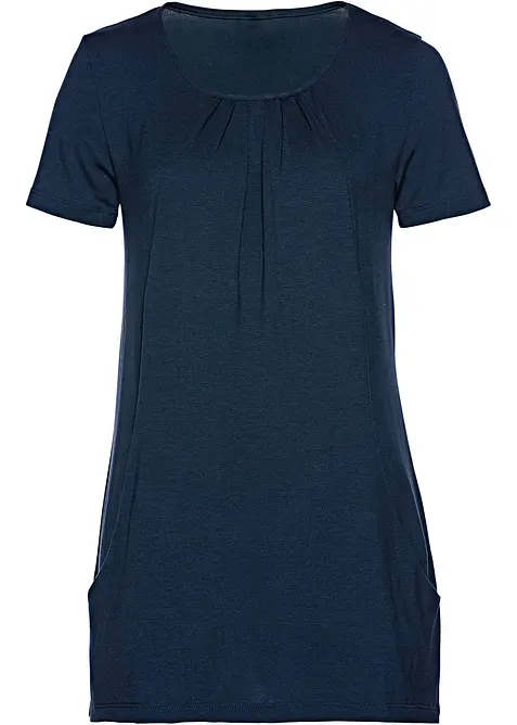 Lang topp&nbsp;med viskose, bonprix