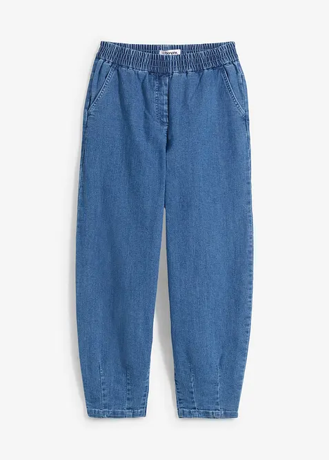 Mom jeans, High Waist, komfortlinning, bonprix