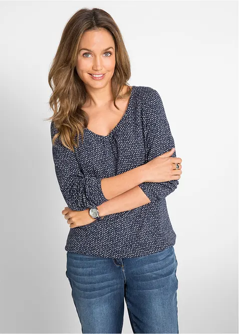 Topp i 100% &oslash;kologisk bomull, bonprix