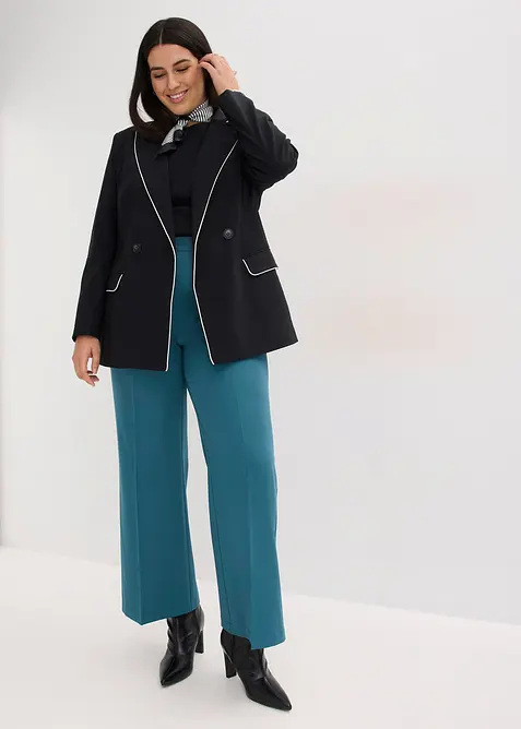 Vid bukse med komfortlinning, bonprix