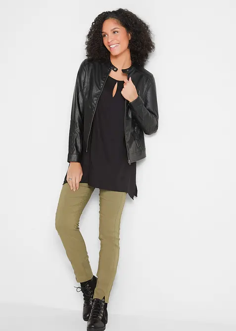 Bluse i 100% viskose, bonprix