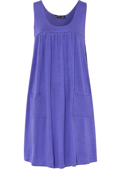 Kort jerseykjole i myk viskose, bonprix