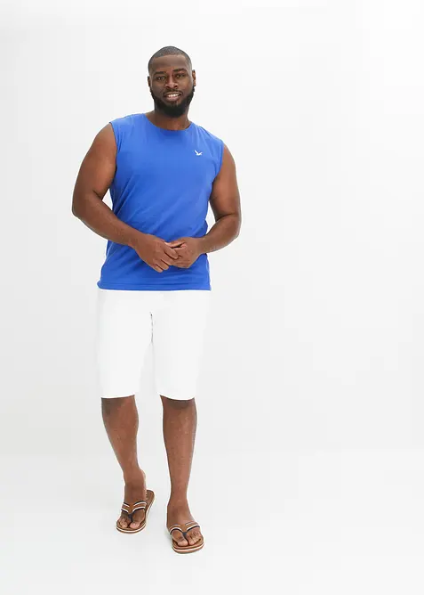 Singlet i 100% &oslash;kologisk bomull (2-pack), bonprix