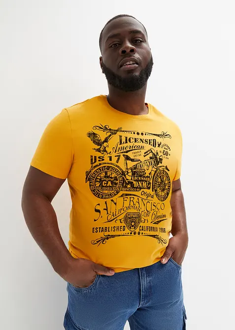 T-skjorte i 100% bomull, bonprix