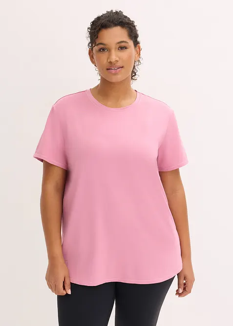 Oversized treningstopp i strukturmateriale, bonprix