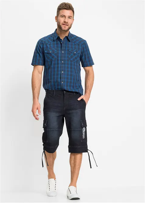 Kortermet skjorte i 100% bomull, bonprix