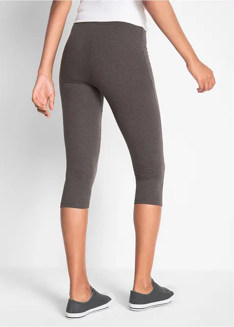 Capri-leggings i smal modell (2-pack), bonprix
