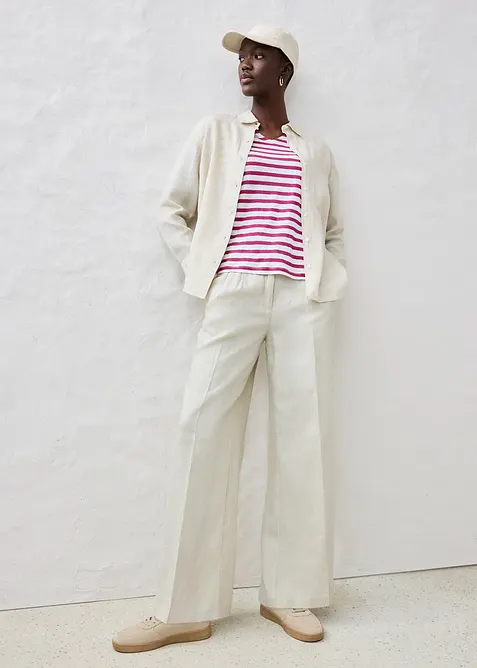 Lintopp med flaggermusermer, bonprix