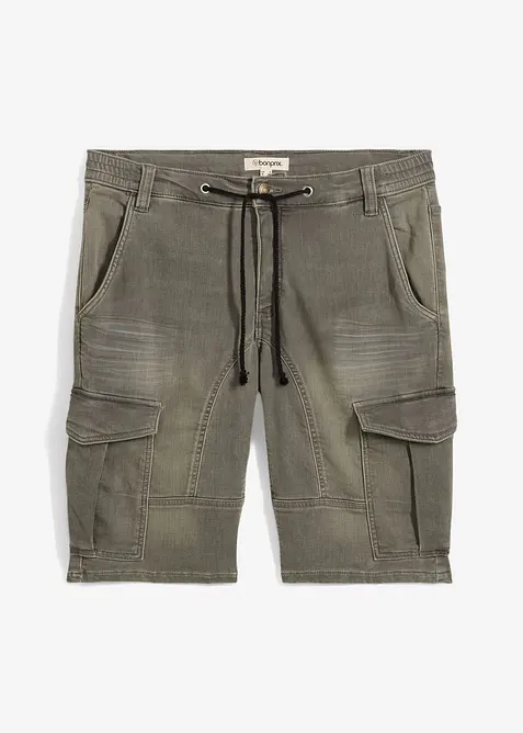 Bermudashorts i sweat-denim, Regular Fit, bonprix