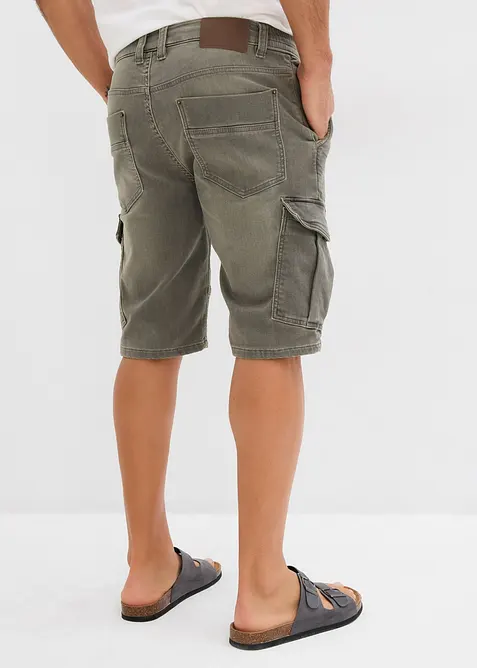 Bermudashorts i sweat-denim, Regular Fit, bonprix