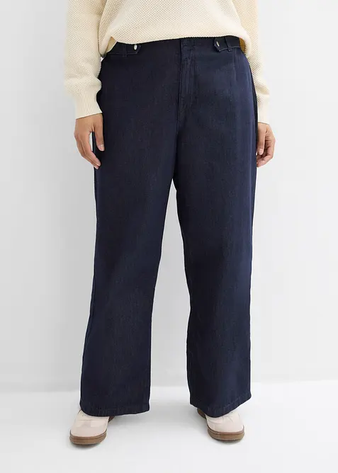 Loose fit Straight-jeans High Waist, bonprix