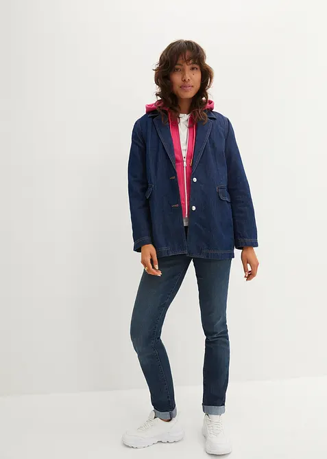 Straight-jeans Mid Waist, Stretch, bonprix