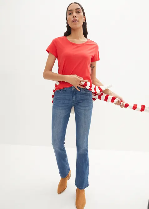 Bootcut-jeans Mid Waist, Stretch, bonprix