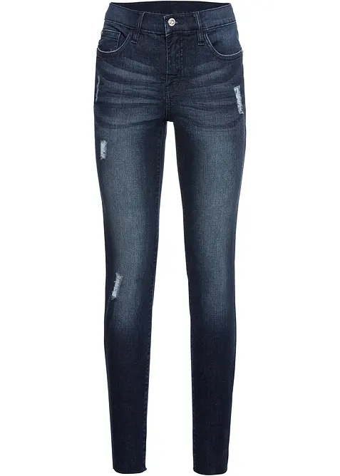 Skinny-jeans, Mid Waist, cropped, bonprix