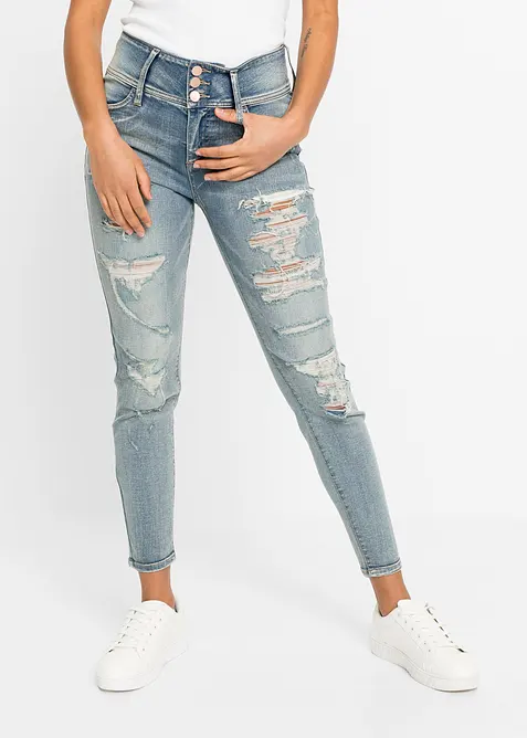 Skinny-jeans High Waist, stretch, bonprix