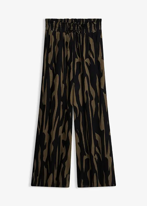 Strandbukse i lett viskose, bonprix