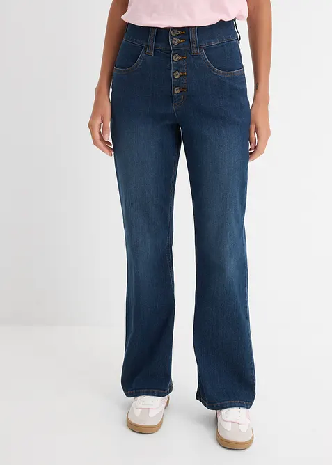 Straight-jeans High Waist, Stretch, bonprix